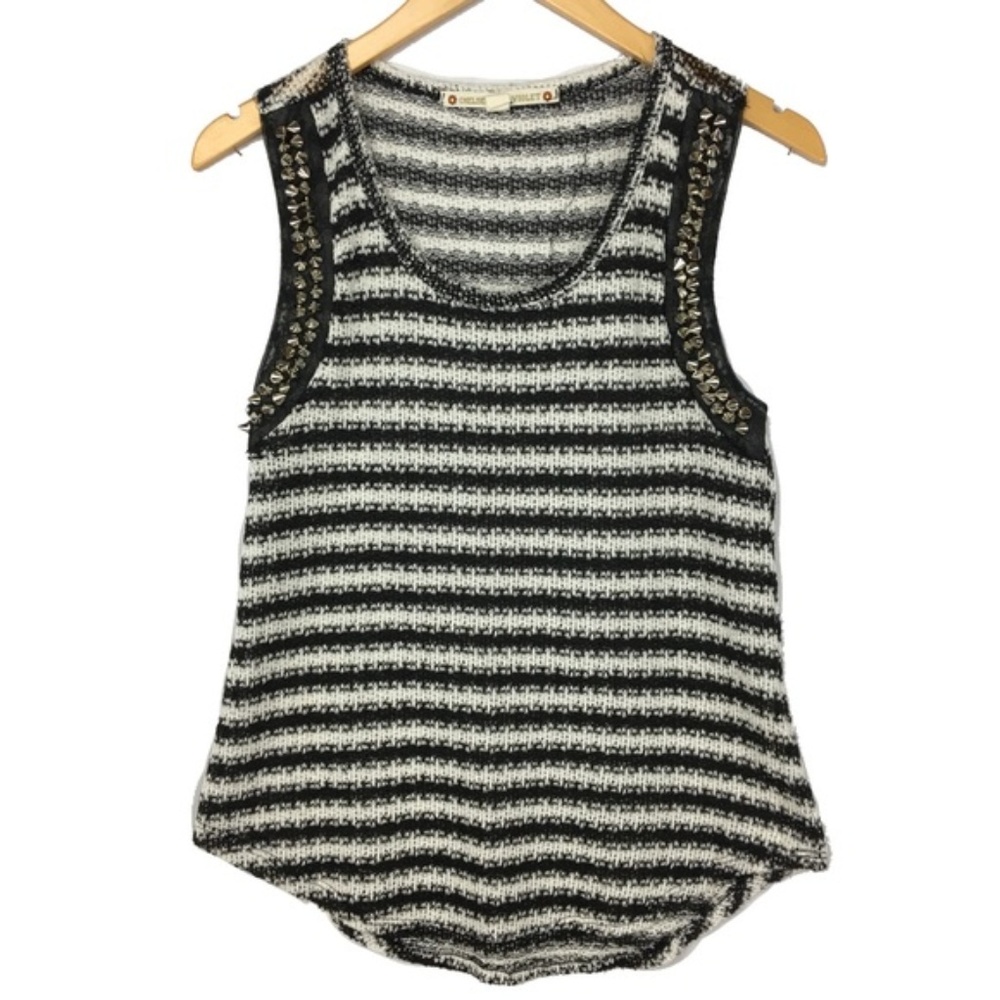 Chelsea & Violet spiked tank top